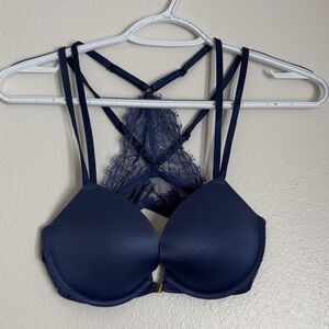 Victoria's Secret Midnight Blue Lace Bra